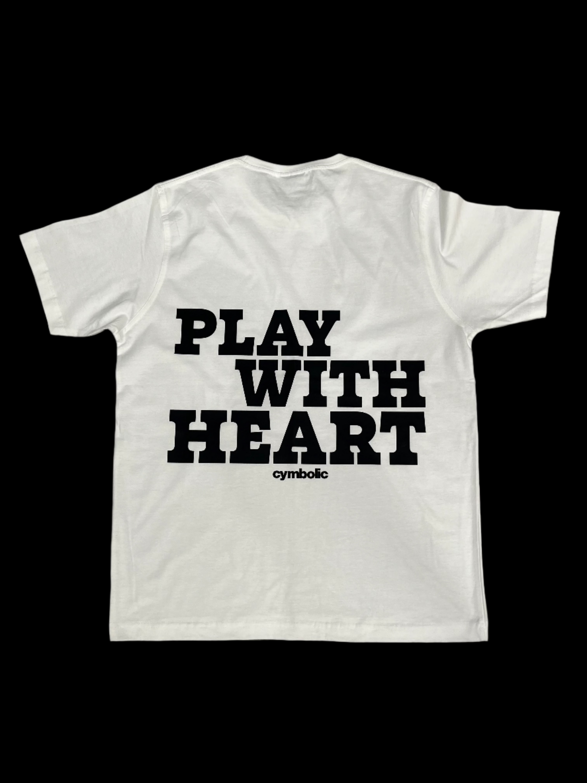 Red Cymbals T-Shirt Cymbolic - Play with Heart T-shirt Cymbolic - Play with Heart T-shirt