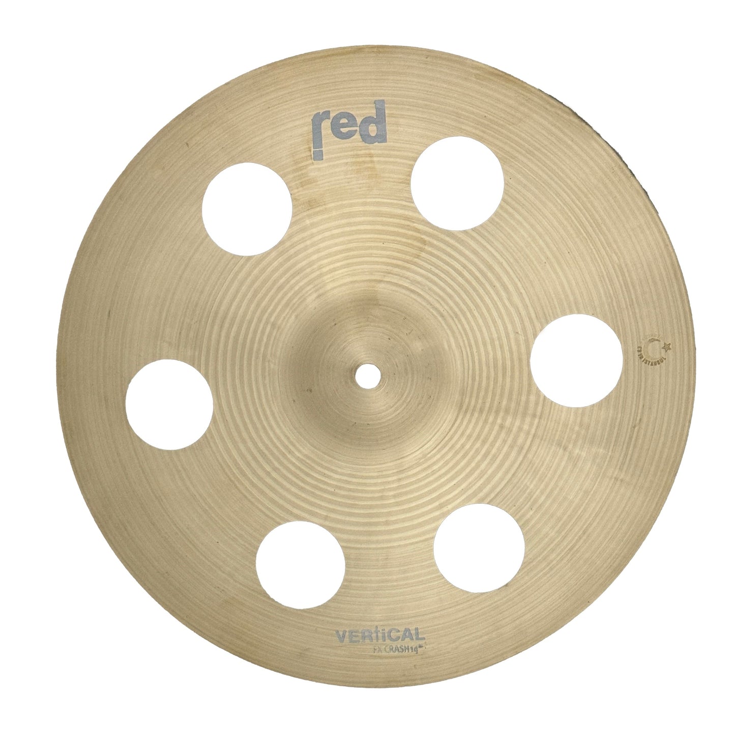 Red Cymbals FX Crash Cymbal Vertical Series 'Classic' fx Crash Cymbal Vertical Series 'Classic' fx Crash Cymbal
